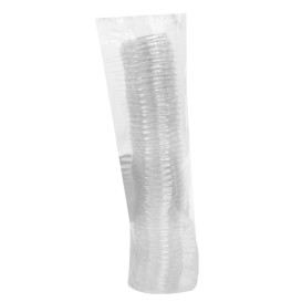 Průhledné PET víčko na omáčku 30ml Ø4,3cm (50 ks)
