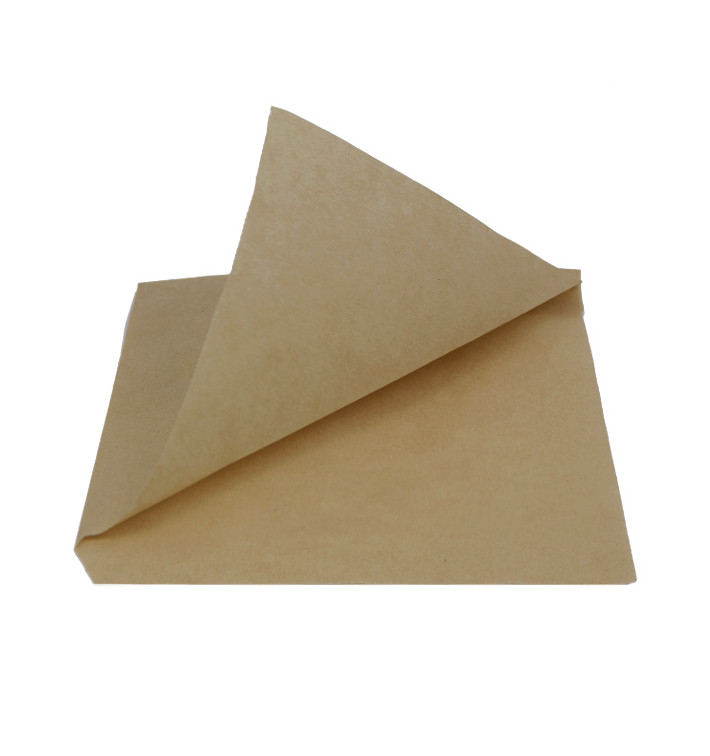 Papírové Sáčky Nepromastitelný Otevřený 2L Kraft 15x15cm (3000 Ks) Papírové Sáčky Nepromastitelný Otevřený 2L Kraft 15x15cm (3000 Ks)