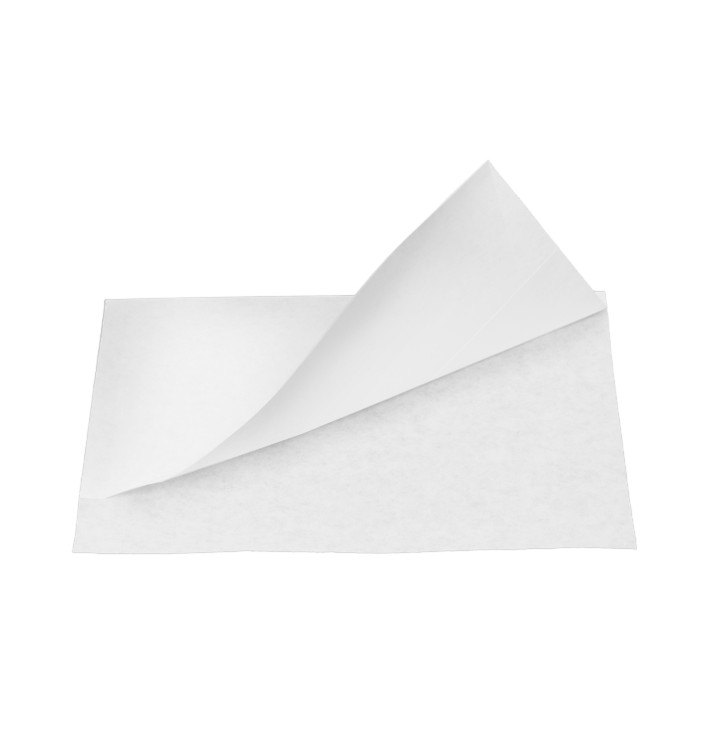 Sáčky Nepromastitelný Otevřený 20x13/10cm Bílý (5000 Ks) Sáčky Nepromastitelný Otevřený 20x13/10cm Bílý (5000 Ks)