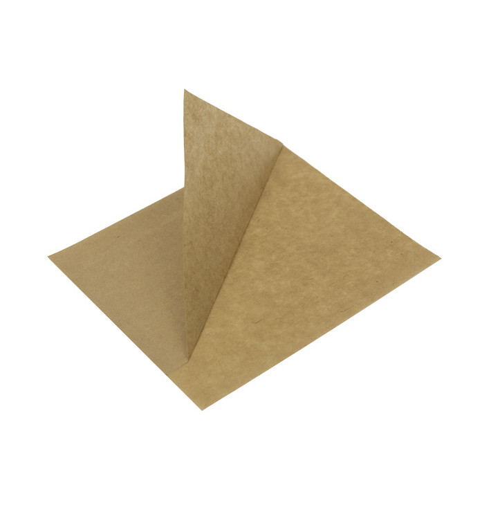 Bolsa Antigrasa Abierta 2L 12x12,2cm Natural (100 Uds)