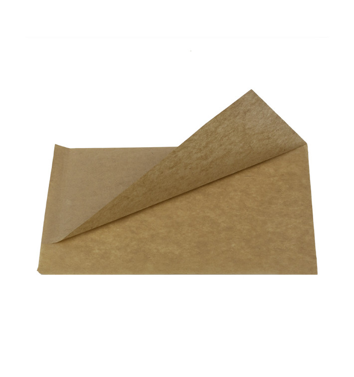Sáčky Nepromastitelný Otevřený 20x13/10cm Přírodní (100 Ks) Sáčky Nepromastitelný Otevřený 20x13/10cm Přírodní (100 Ks)
