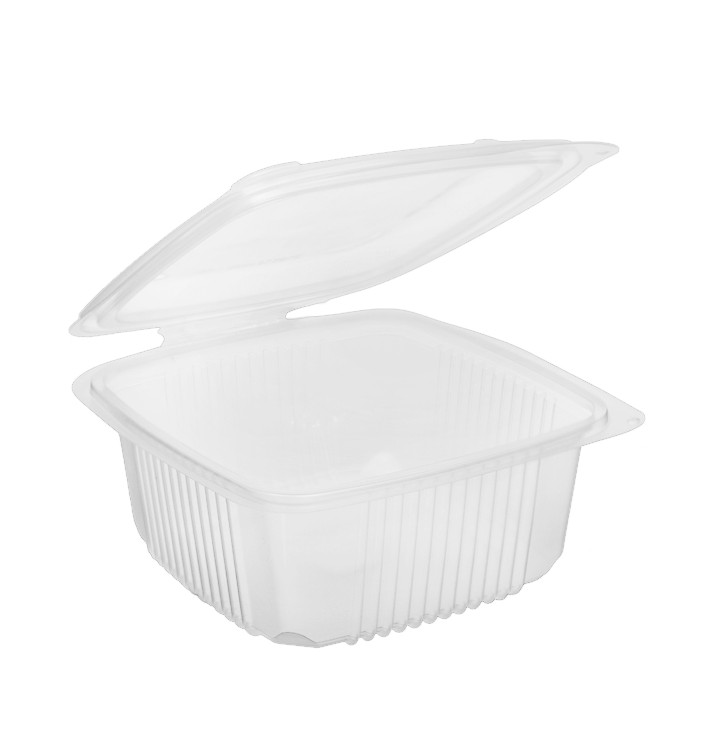 Miska s Víčkem PP Průhledný 830ml 158x155mm (50 Ks) Miska s Víčkem PP Průhledný 830ml 158x155mm (50 Ks)
