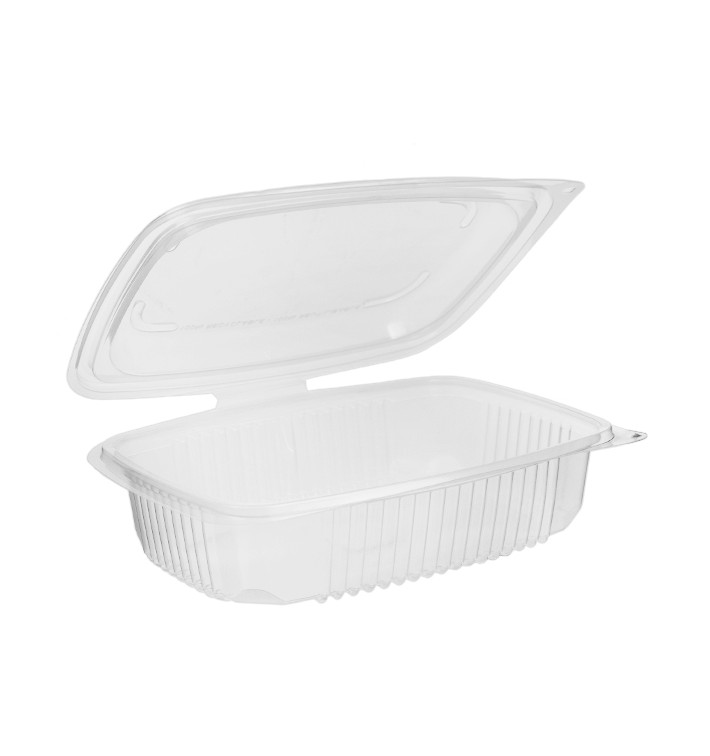 Miska s Víčkem PP Průhledný 600ml 185x135mm (50 Ks) Miska s Víčkem PP Průhledný 600ml 185x135mm (50 Ks)