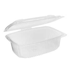 Miska s Víčkem PP Průhledný 800ml 185x135mm (50 Ks)