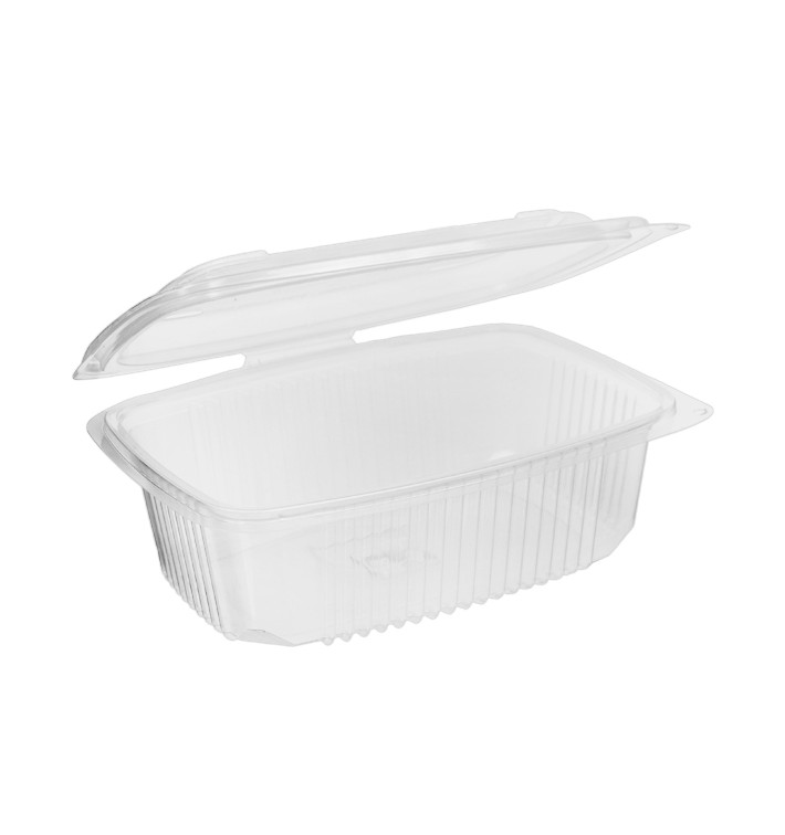 Miska s Víčkem PP Průhledný 800ml 185x135mm (50 Ks) Miska s Víčkem PP Průhledný 800ml 185x135mm (50 Ks)