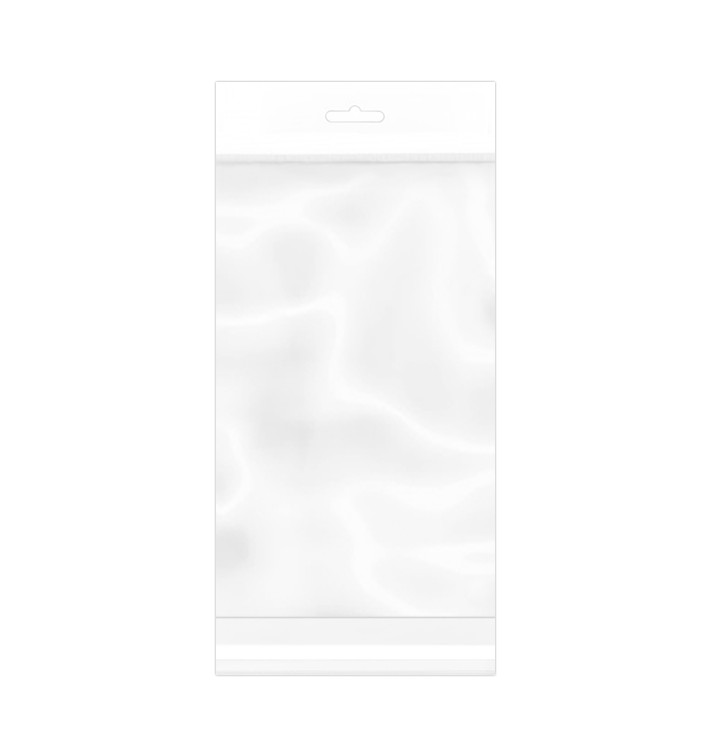 Tašky s BOPP s Oknem Samolepící a Otvorem Pevné 16x30cm G160 (100 Ks) Tašky s BOPP s Oknem Samolepící a Otvorem Pevné 16x30cm G160 (100 Ks)