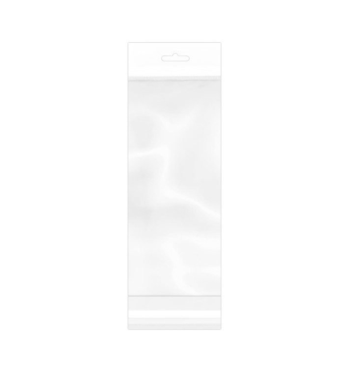 Tašky s BOPP s Oknem Samolepící a Otvorem Pevné 10,5x28,5cm G160 (100 Ks) Tašky s BOPP s Oknem Samolepící a Otvorem Pevné 10,5x28,5cm G160 (100 Ks)