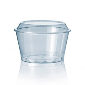 Miska Plastové PS Krystal 300 ml Ø11cm (900 Kousky)