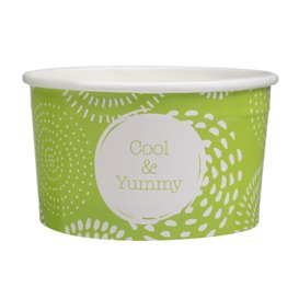 Kartonová Miska na Zmrzlinu 3oz/100ml Cool&Yummy (2600 Ks)