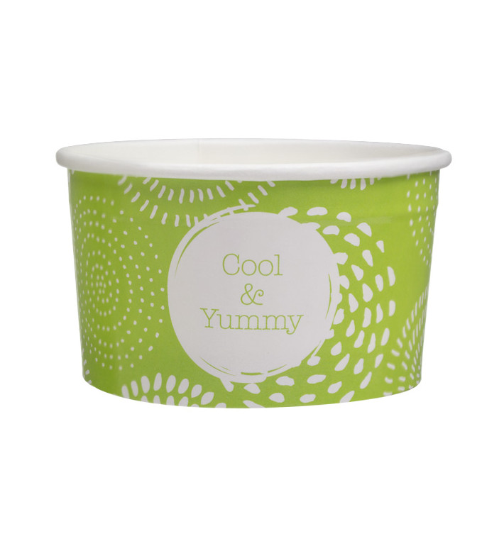 Kartonová Miska na Zmrzlinu 3oz/100ml Cool&Yummy (65 Ks)