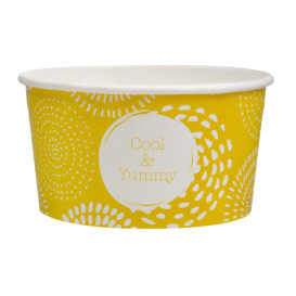 Kartonová Miska na Zmrzlinu 5oz/140ml " Cool&Yummy " (1000 Ks)