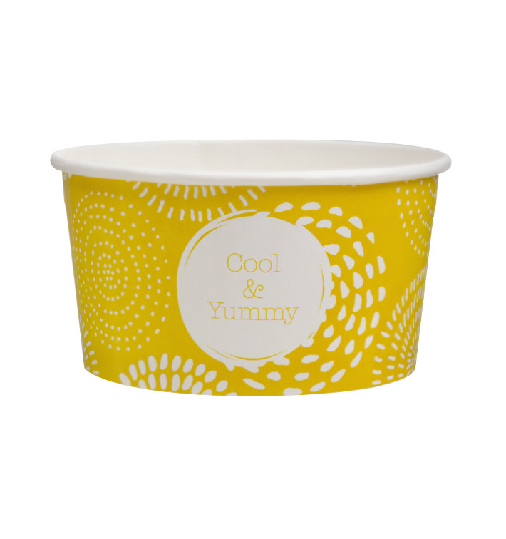 Kartonová Miska na Zmrzlinu 5oz/140ml " Cool&Yummy " (1000 Ks) Kartonová Miska na Zmrzlinu 5oz/140ml " Cool&Yummy " (1000 Ks)