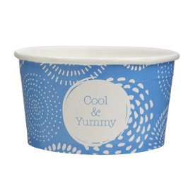 Kartonová Miska na Zmrzlinu 6oz/175ml " Cool&Yummy " (2000 Ks)