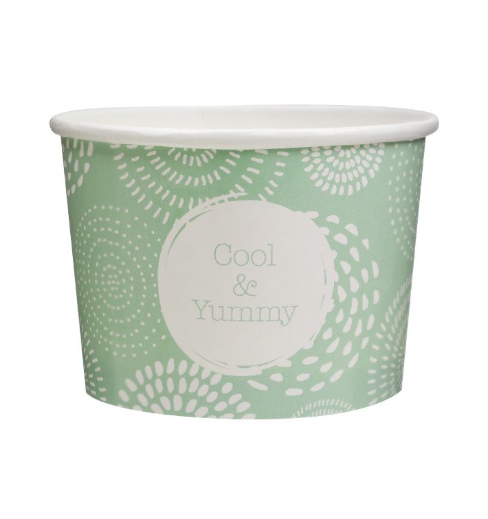 Kartonová Miska na Zmrzlinu 9Oz/260ml Cool&Yummy (1320 Ks) Kartonová Miska na Zmrzlinu 9Oz/260ml Cool&Yummy (1320 Ks)