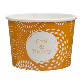 Kartonová Miska na Zmrzlinu 10Oz/310ml Cool&Yummy (600 Ks)