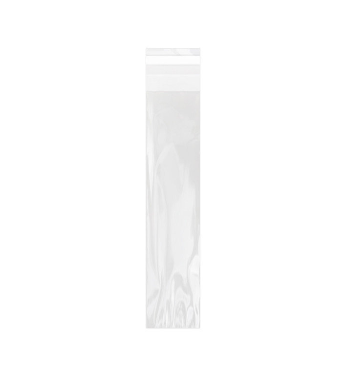 Tašky s Plastové Bio s Oknem Samolepící 4x22 cm G-160 (100 Ks) Tašky s Plastové Bio s Oknem Samolepící 4x22 cm G-160 (100 Ks)