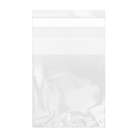 Tašky s Plastové Bio s Oknem Samolepící 5,5x5,5 cm G-160 (100 Ks)