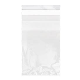 Tašky s Plastové Bio s Oknem Samolepící 6x8 cm G-160 (100 Ks)