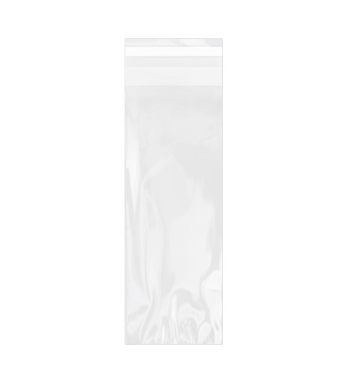 Tašky s Plastové Bio s Oknem Samolepící 7x20 cm G-160 (100 Ks) Tašky s Plastové Bio s Oknem Samolepící 7x20 cm G-160 (100 Ks)