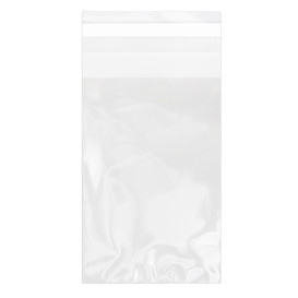 Tašky s Plastové Bio s Oknem Samolepící 8x12 cm G-160 (100 Ks)
