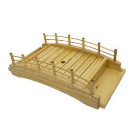 Dřevěné Sushi Lodi 43x21,5x12,5cm (1 Ks)