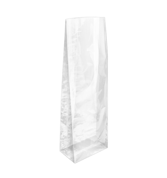 Tašky s Polypropylen Čtvercový Pozadí 10x30+6cm G160 (100 Ks) Tašky s Polypropylen Čtvercový Pozadí 10x30+6cm G160 (100 Ks)