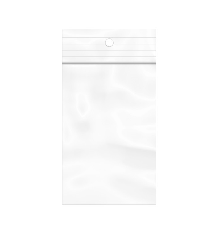 Tašky ZIP s Automatické Zavírání a Eurovýsekem 4x6cm G200 (100 Ks) Tašky ZIP s Automatické Zavírání a Eurovýsekem 4x6cm G200 (100 Ks)
