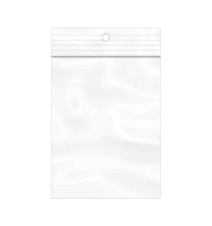 Tašky ZIP s Automatické Zavírání a Eurovýsekem 6x8 cm G200 (100 Ks) Tašky ZIP s Automatické Zavírání a Eurovýsekem 6x8 cm G200 (100 Ks)