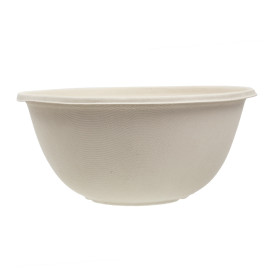 Misky z Cukrové Třtiny " Buddha " 1000ml Ø17x8cm (50 Ks)