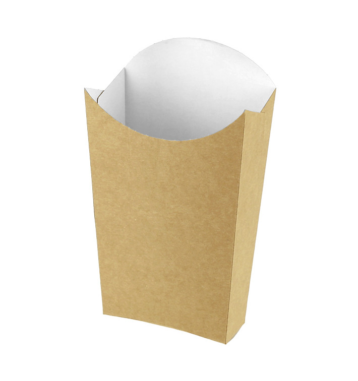 Krabička Kraft na Hranolky Velkým 8,2x3,3x14,9cm (25 Ks) Krabička Kraft na Hranolky Velkým 8,2x3,3x14,9cm (25 Ks)