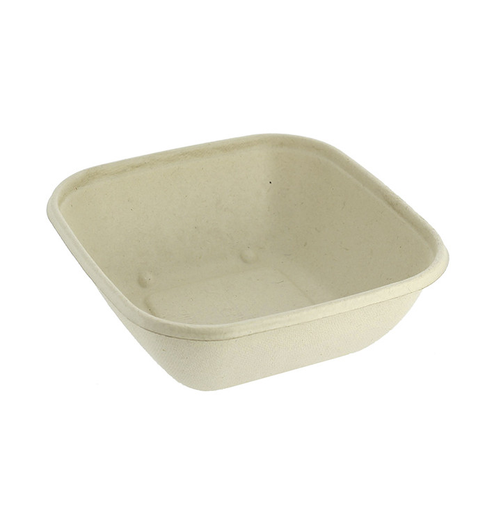 Misky z Cukrové Třtiny 750ml 170x170x50mm (300 Ks) Misky z Cukrové Třtiny 750ml 170x170x50mm (300 Ks)