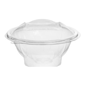 Misky Kulatý s Víčkem APET Průhledný 500ml Ø156mm (300 Ks)