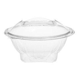 Misky Kulatý s Víčkem APET Průhledný 1000ml Ø186mm (240 Ks)