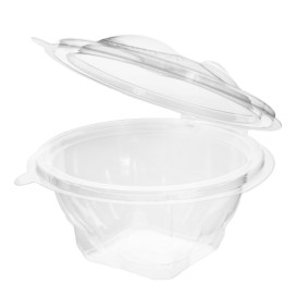 Misky Kulatý s Víčkem APET Průhledný 250ml Ø120mm (60 Ks)