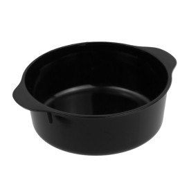 Plastový Kastrol s Ouškems Černá 52ml (200 Ks)