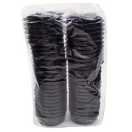 Plastový Kastrol s Ouškems Černá 52ml (200 Ks)