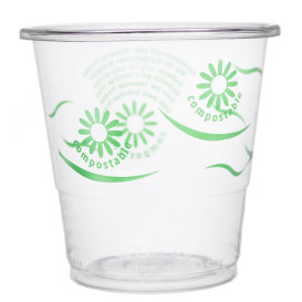 Kelímek PLA " Green Spirit " Průhledný 250ml (50 Ks)