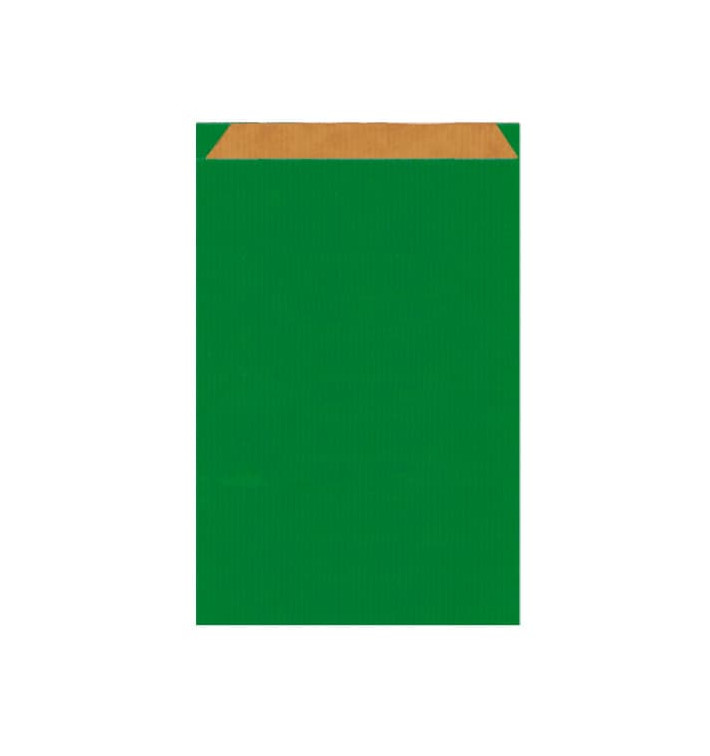 Papírová Kraft Obálka Zelený 12+5x18cm Papírová Kraft Obálka Zelený 12+5x18cm