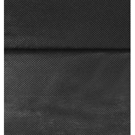 Šaty Kimono z Netkané Textilie PP s Opaskem a Kapsy Černá XL (1 Ks)