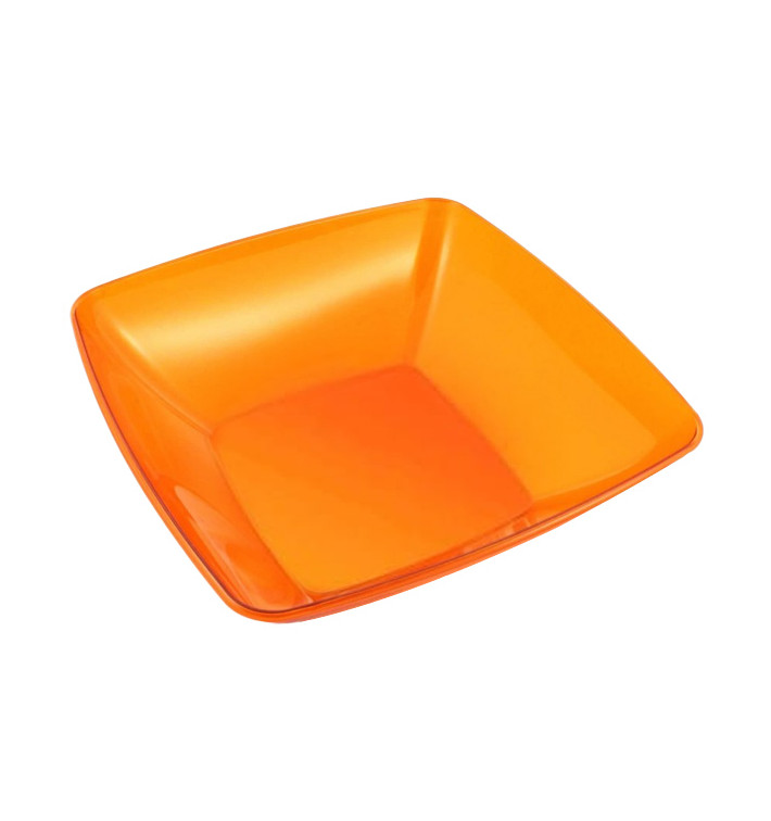Misky PS Krystal Tvrdý Oranžový 3500ml 28x28cm (1 Ks) Misky PS Krystal Tvrdý Oranžový 3500ml 28x28cm (1 Ks)