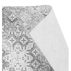 Papírové Individuální Ubrusový 30x40cm "Mozaik" Černý 40g/m² (1000 Ks)