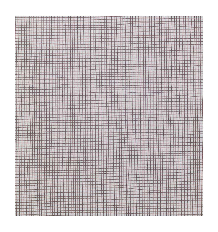 Předřezaný Papírový Ubrus 1,2x1,2m "Between Lines" Hnědý 40g/m² (300 Ks) Předřezaný Papírový Ubrus 1,2x1,2m "Between Lines" Hnědý 40g/m² (300 Ks)