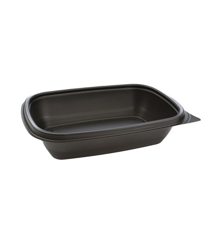Plastové Obaly PP Černá 500ml 20x13x5cm (50 Ks) Plastové Obaly PP Černá 500ml 20x13x5cm (50 Ks)