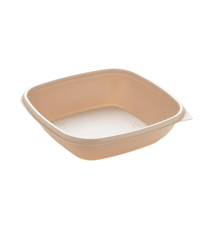 Plastové Obaly PP Krémový 500ml 16,5x16,5x4cm (50 Ks) Plastové Obaly PP Krémový 500ml 16,5x16,5x4cm (50 Ks)