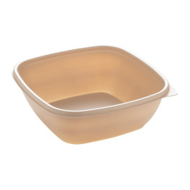 Plastové Obaly PP Krémový 750ml 16,5x16,5x6cm (300 Ks)