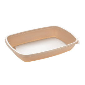 Plastové Obaly PP Krémový 600ml 23x16,5cm (75 Ks)