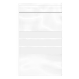 Tašky ZIP Automatické Zavírání a Gumička 10x15cm G160 (100 Ks)