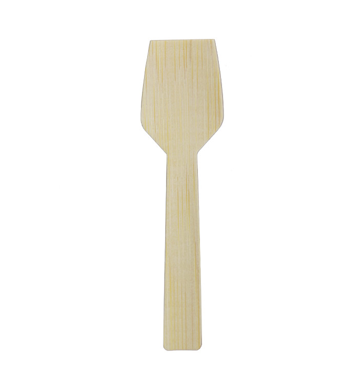 Bambusová Lžíce 9cm (100 Ks) Bambusová Lžíce 9cm (100 Ks)