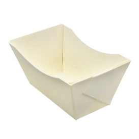 Dřevěné Lodičky Fingerfood 320ml 13,3x7,5cm (144 Ks)