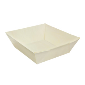 Dřevěné Lodičky Fingerfood 480ml 14,5x12x5cm (12 Ks)